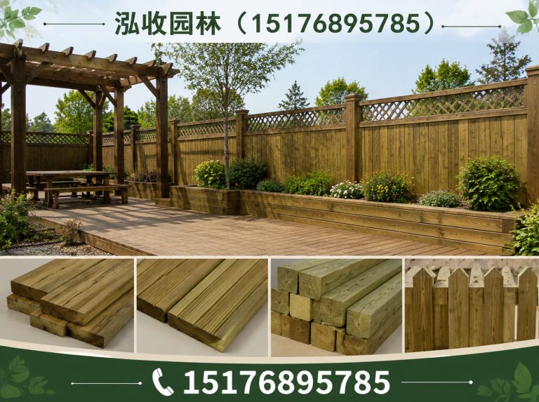 衡水防腐木凉亭展示图